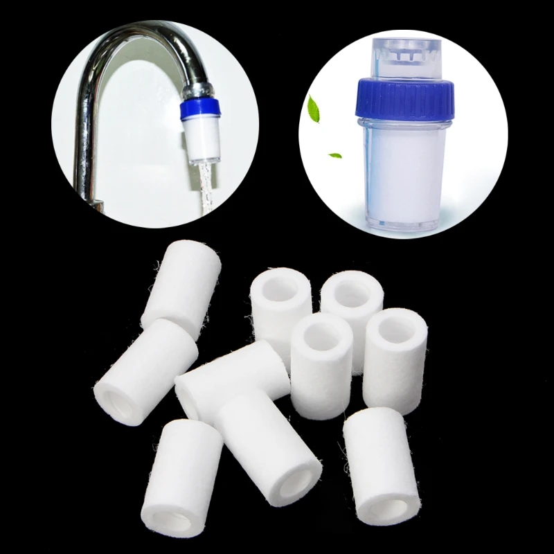 2021 New 10PCS Water Purifier Remove Rust Quality Test Replacement Water Filter Cotton