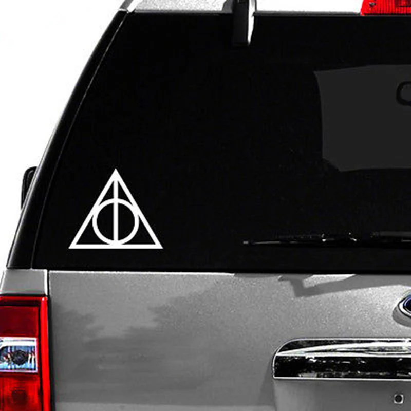 Harry Deathly Hallows Vinyl Car Window Decals Stickers Pick Your Size
