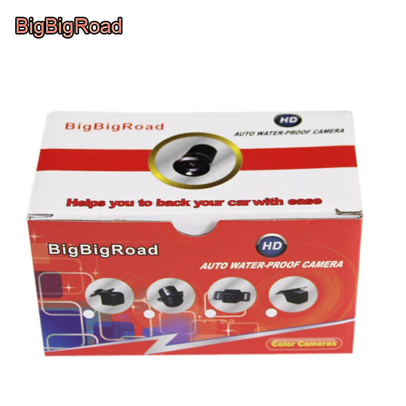 BigBigRoad Car Adapter Connector Wire Cable Rear View Backup Camera Original Video Input RCA For Hyundai Elantra Avante Santa Fe