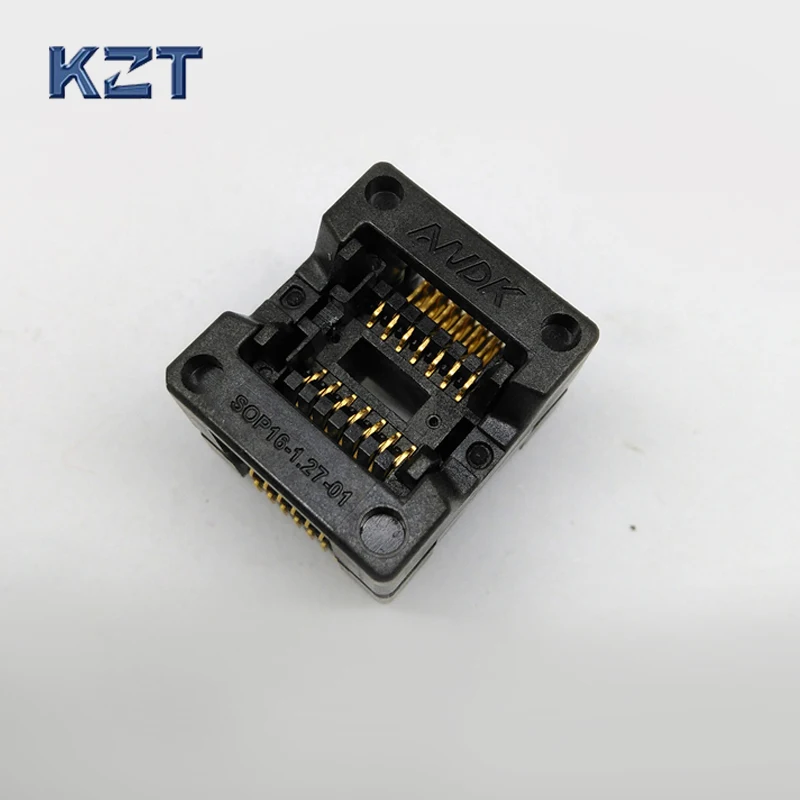 

SOP14 Pitch 1.27mm Burn in Socket OTS-16-1.27-03 IC Test Socket Programing Socket Adapter Plug