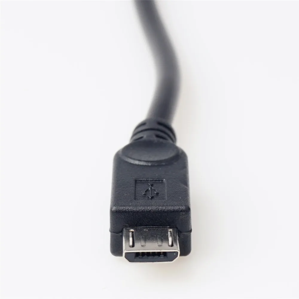 mini usb female to micro usb male cable adapter for charging sync data power supply charge cord for ps4 controller DasnCams gps