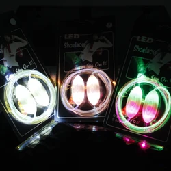 1PC LED Luminous Shoes Strip Night Outdoor Running Sport Shoes Flash Strap Disco Party Club Glow Shoelace Kids Novelty Gift