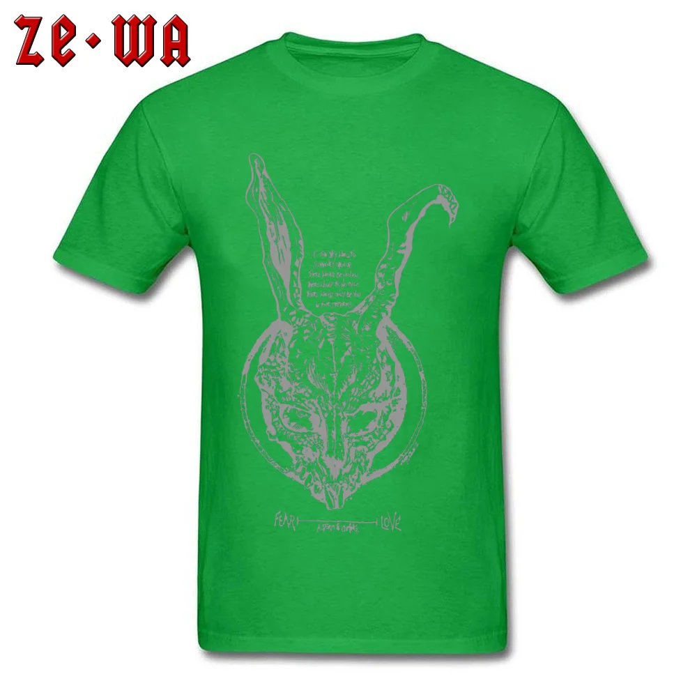 T-shirt Donnie Darko T Shirt Men Black Tshirt Suspicion Science Fiction Tops Tees Tony Vintage Cotton Streetwear Thriller Movie