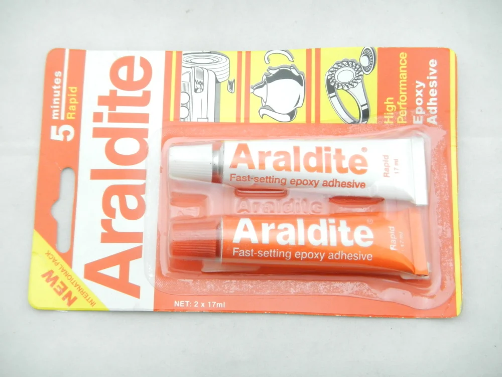 Araldite Fast-setting epoxy adhesive, jewelry tools