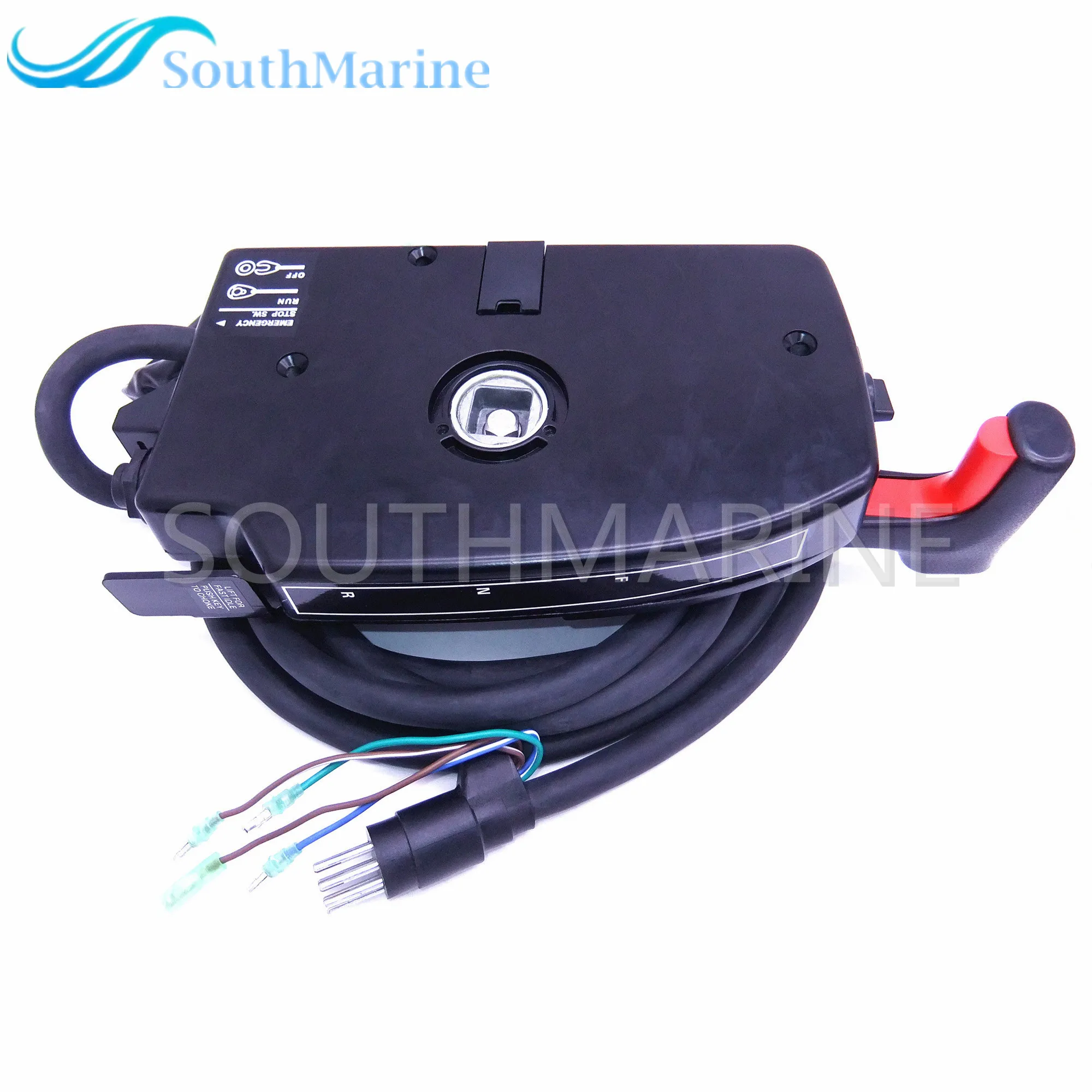 881170A15 Boat Motor Side Mount Remote Control Box With 8 Pin for Mercury Outboard Engine PT Left Side