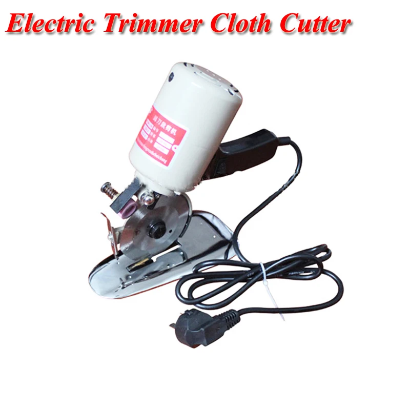 

Electric Trimmer Cloth Cutter Electric Scissors /Round Cutting Machine Knife 200W 90MM