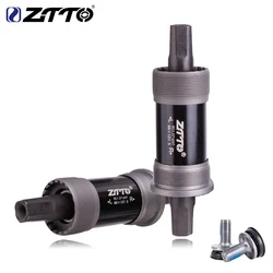 ZTTO MTB BSA Bicycle Bottom Bracket 107 110.5 118 124.5mm Quare Hole Crank Axis bicycle parts for Square Tapered Crankset