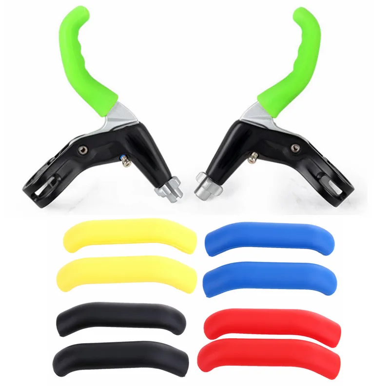 1-3Pairs Bike Bicycle Brake Lever Rubber Sleeve Protector Brake Handle Cover Spare Parts for Mountain Road Bikes Brake Lever