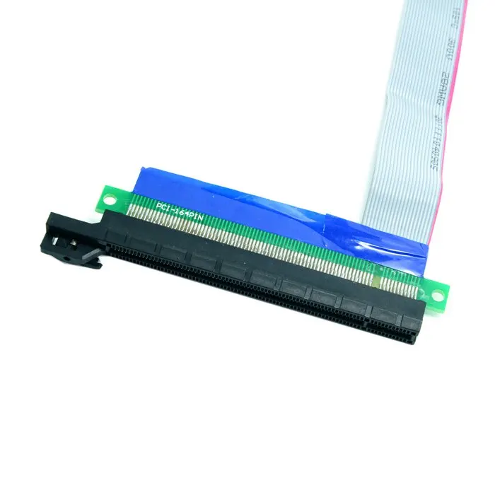 Riser PCI-E pcie PCI-E XPRESS PCI Express 1x 16x pci-e pcie x1 x16ขยายF Lexสายเคเบิ้ลExtenderแปลงRiser c ard A Dapter