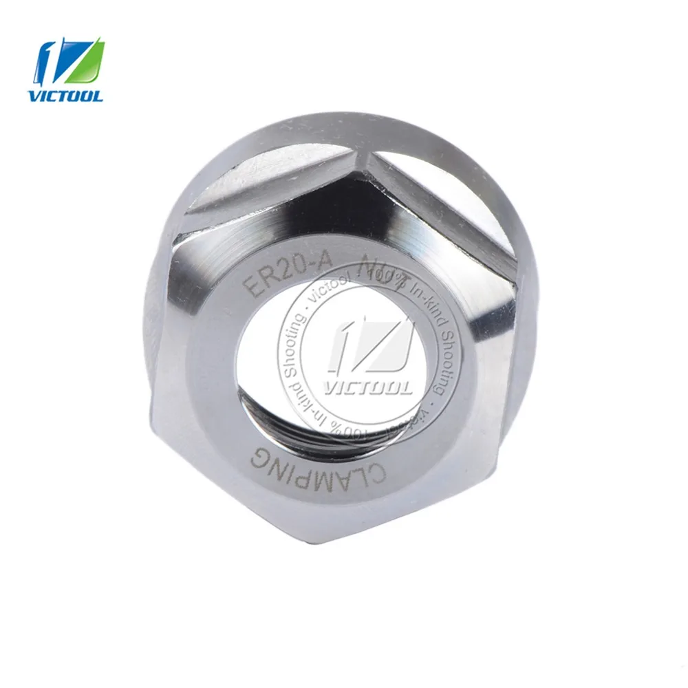 1pc high precision Accessory Sparepart ER20A-GJ spring collect nut clamping ER20A-GJ  for CNC milling engraving machine