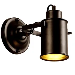 Industrial Wall Lamp Retro Wrought Iron Wall Sconces Adjustable Spot Light Vintage Wall Light For Bedroom Living Room Loft Bar