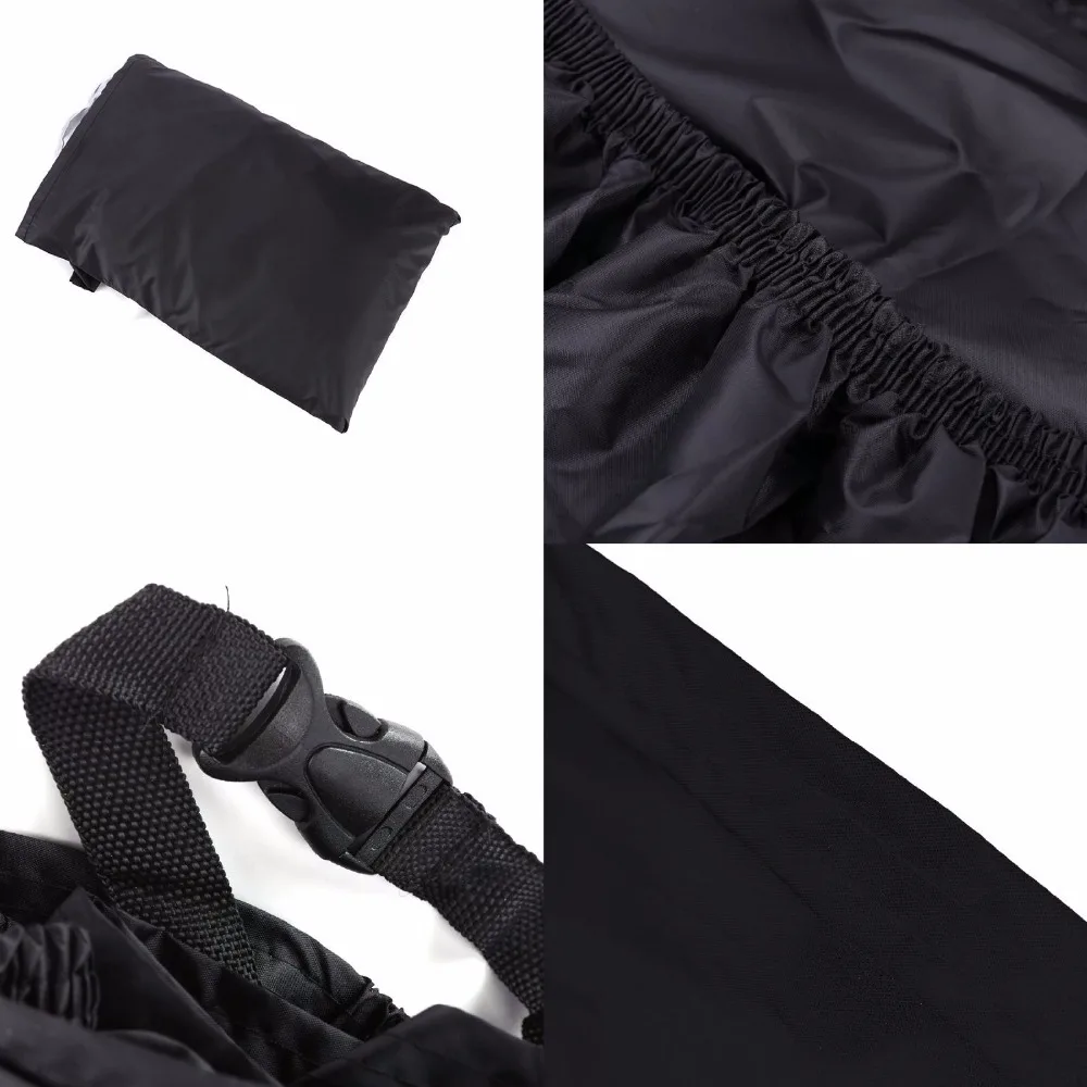 XL/XXL/XXXL 180T Rain Dust Motorcycle Cover Outdoor UV Waterproof For Harley Honda Victory Kawasaki Yamaha Suzuki Accessories image 5