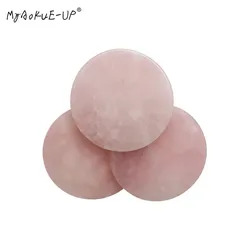 Pink Crystal Jade Stone Holder Grafting Tool Lash Glue Adhesive Pallet Eyelashes Makeup Eyelash Extension