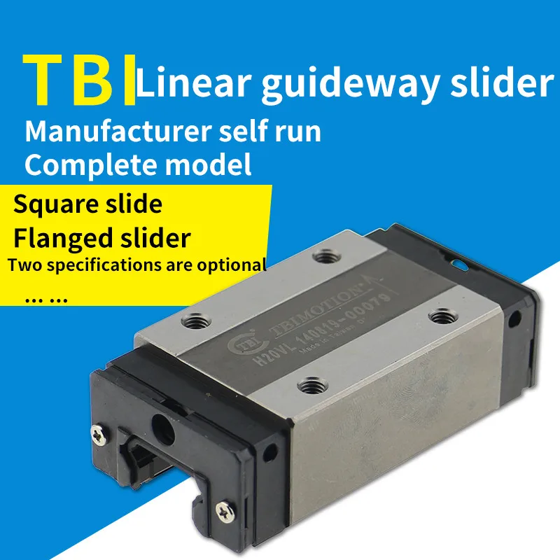 H20/25/30VLVN H20/25FL macchina per incisione Slider TBI guida quadrata Slider guida lineare Slider accessori