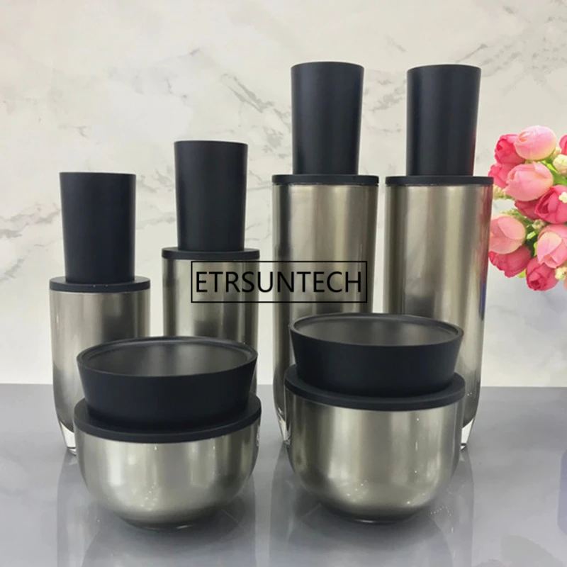 30g 50g Elegant Acrylic Cosmetic Container 30ml 50ml 100ml Lotion Pump Bottle Acrylic Cream bottle F1563