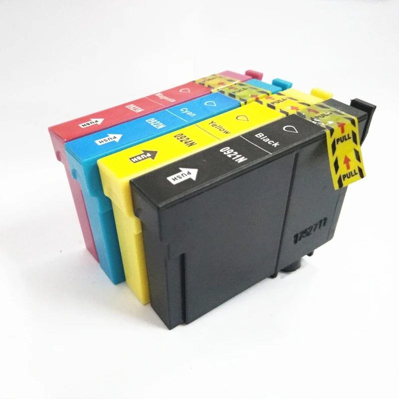 einkshop T0921N T0921 - T0924 Ink Cartridge For Epson Stylus CX4300 TX117 T26 T27 TX106 TX119 TX109 C91 Printer T0921 T0921N Ink