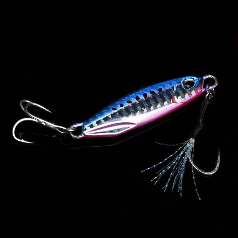 ALLBLUE New DRAGER Metal Cast Jig Spoon 15G 30G Shore Casting Jigging Fish Sea Bass Fishing Lure  Artificial Bait Tackle