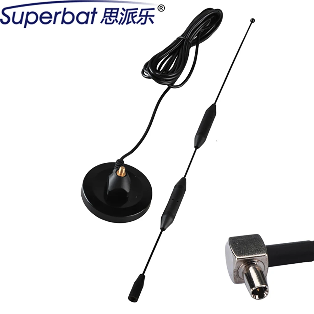 Superbat 11dBi 824-960/1920-2170MHz Aerial Booster 3G Magnetic Base Antenna TS9 Right Angle Male Connector for huawei