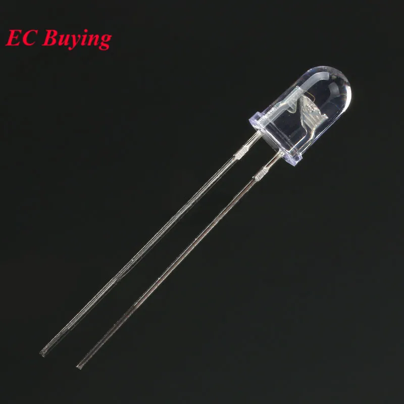 20pcs LED 3mm 5mm 940nm IR Infrared Emitting Receiving Diode Round Tube Light Flame Sensor for Smart Car