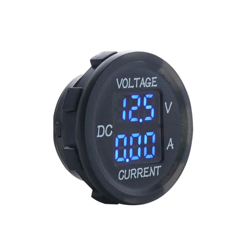 Universal 9V to 48V 0-10A Digital Voltmeter Ammeter Current Meter LED Display For 12V 24V Electric Car