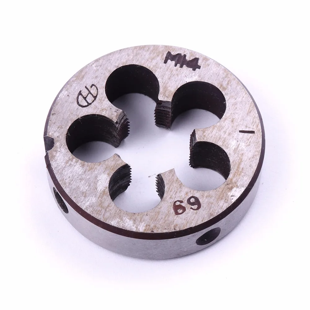 

Hot Sale 1PCS M14*1 round Metric Threading Die Top Quality Alloy Steel High Hardness HSS Die for Small Workpiece Threading Tool