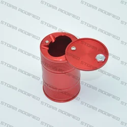 Car Ashtray Portable Smokeless Can Vehicle Cigarette Holder Anti-slip Rubber Smoke Universal Cylinder Holder Car Styling