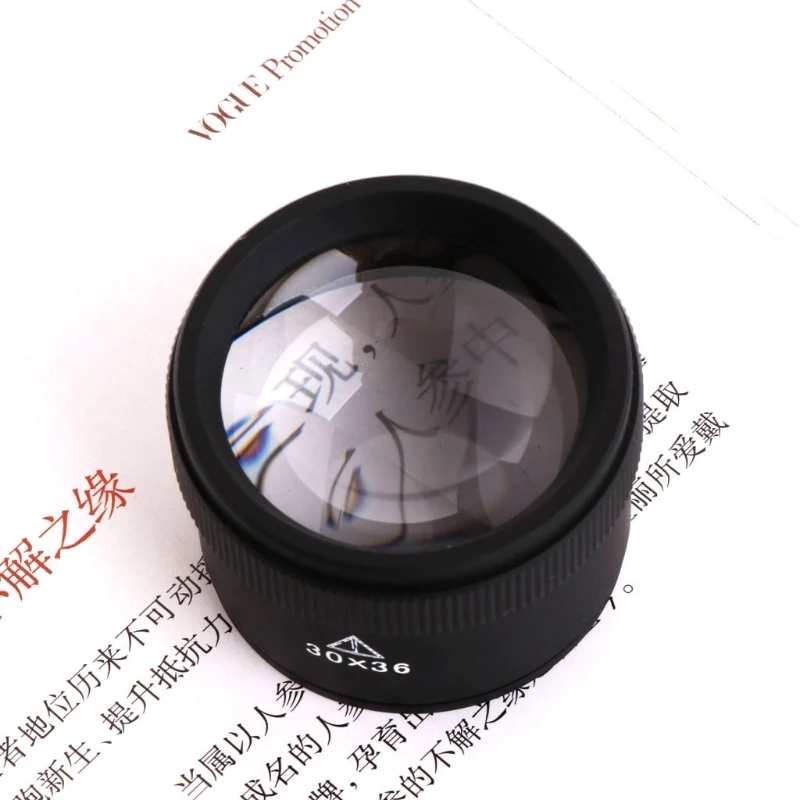 Everlasting 30X Portable Optics Loupe Magnifier Magnifying Glass Lens For Jeweler Coins Stamps