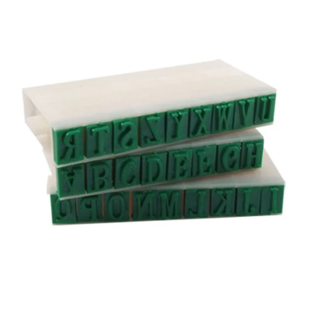 Letters Detachable 26 English Alphabet Stamp Set