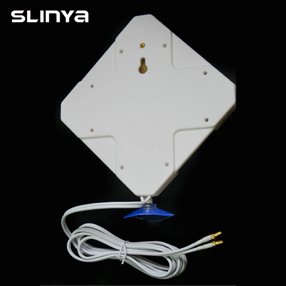 10pcs/lot 4G Antenna 35dBi External Antenna SMA Connector Wifi Signal Booster with 2M Cable