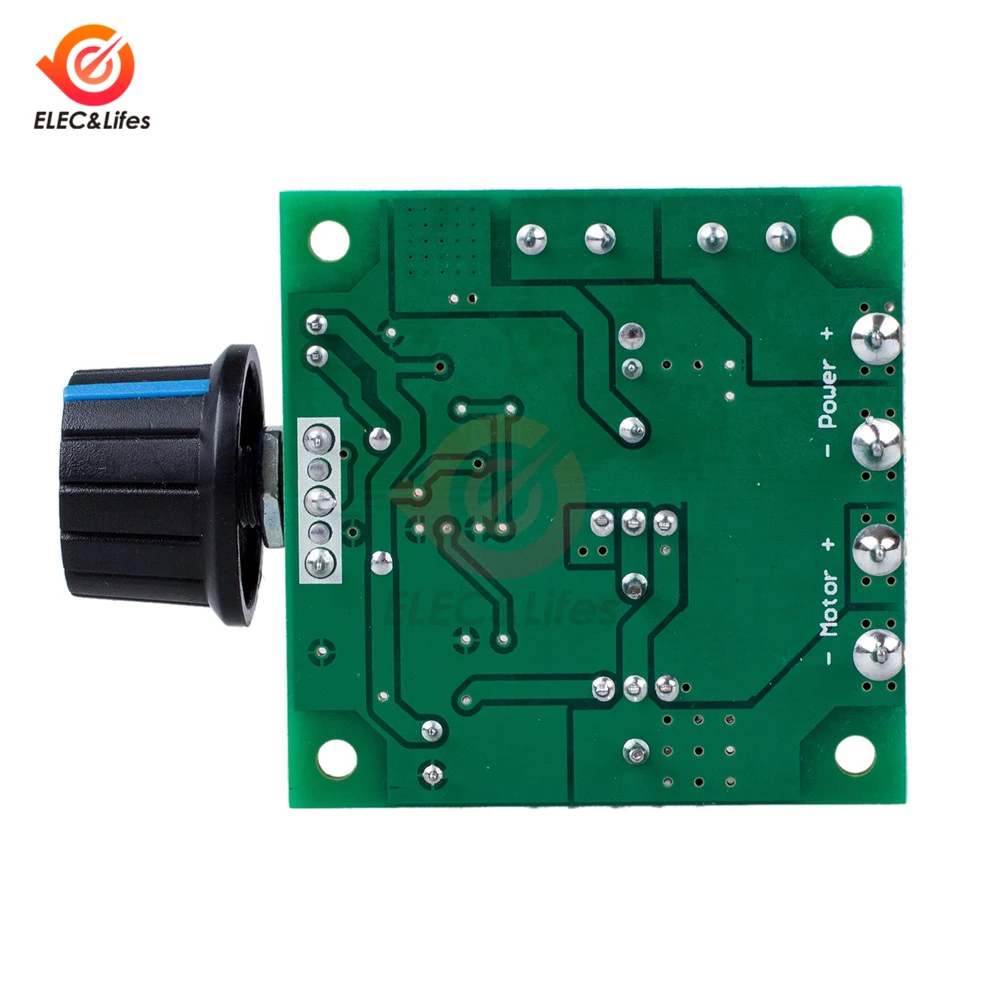 12V 24V 36V 10A PWM DC Motor Speed Controller with Knob Switch Adjustable Dimming Dimmer Module 400W motors Governor controller