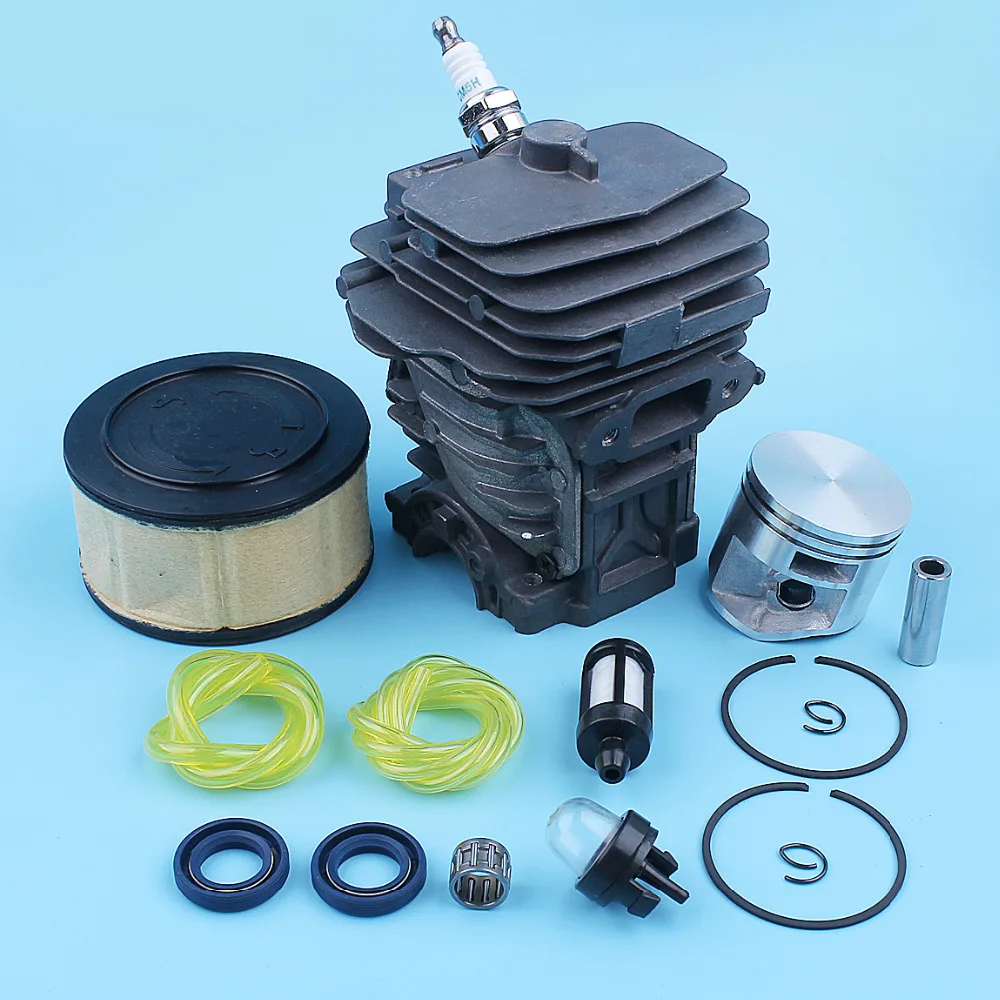 Imagem -04 - Filtro de ar para Motosserra 44 mm para Molde de Pistão Bulbo Primer para Motosserra Stihl Ms251 ms 251 Kit de Rolamento de Óleo 1143 020 1207