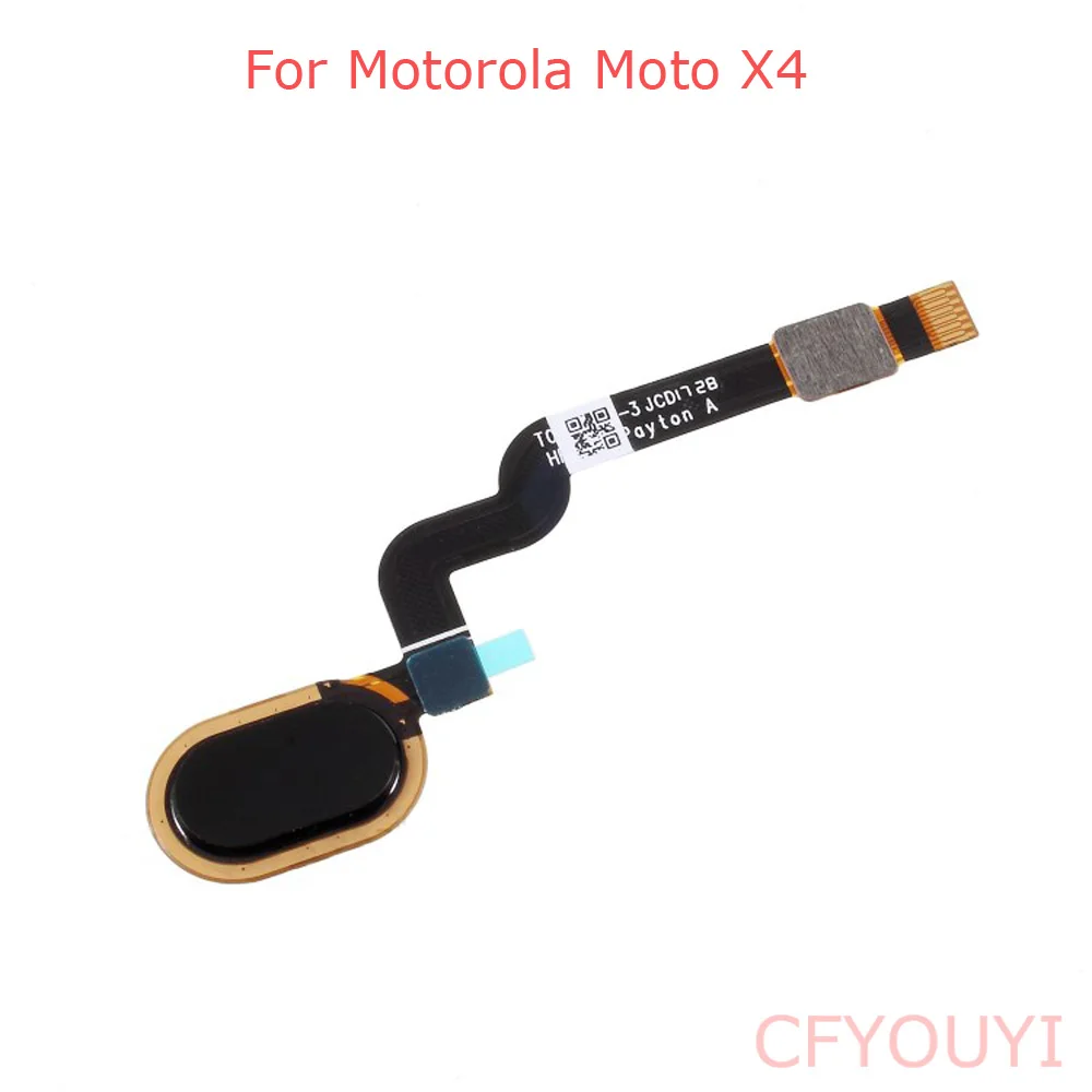 

For Motorola Moto X4 4th gen Fingerprint Reader Sensor Scanner Touch ID Key Home Button Flex Cable Replacement Part