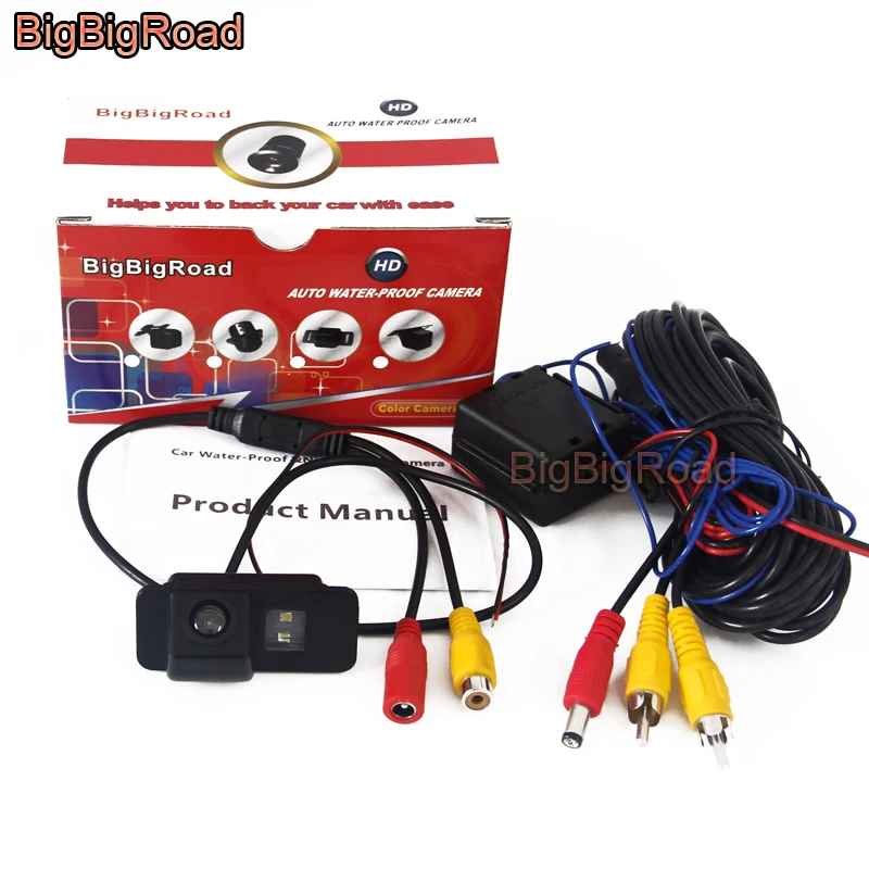 BigBigRoad Car Rear View Parking Camera For Ford C-Max C Max MK1 EcoSport Explorer Mondeo Escape 2013 / Galaxy MK3 2006 -2014