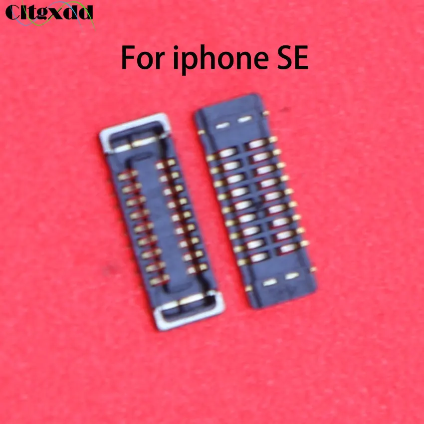 Cltgxdd 1PCS Power Volume On Off FPC Connector Plug On Motherboard Mainboard for iPhone 5 5G 5C 5S SE 6 6P 6S 6SP 7 7P 8 Plus X