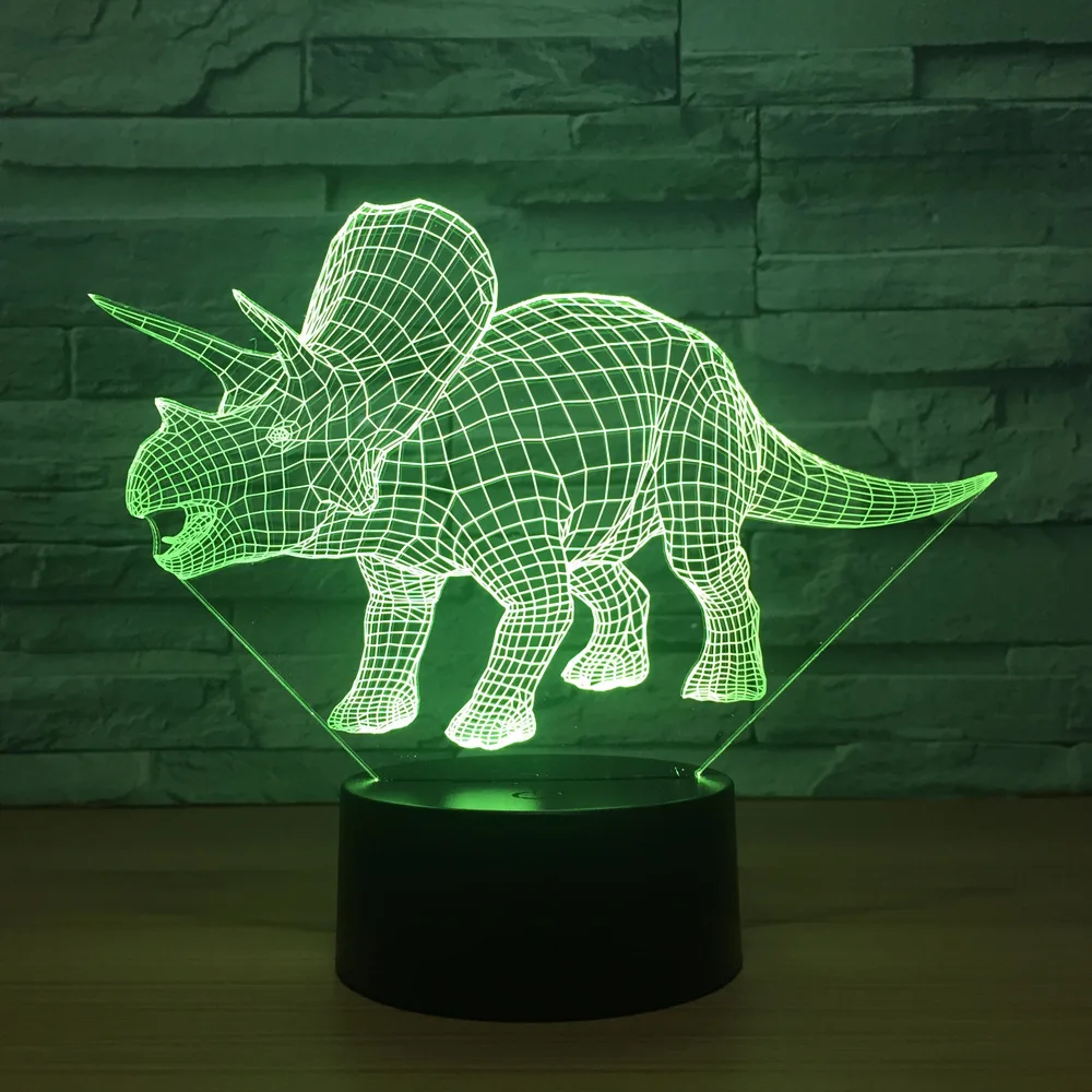 Dragon 3d Lamp Led Decorative Personality Led Usb 3d Light Fixtures Kids Room Led Kids Lights Lamps