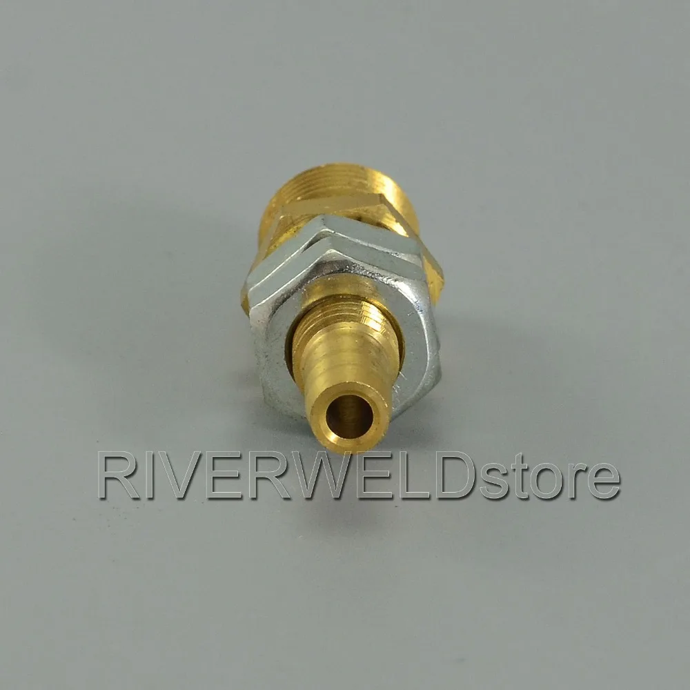 TIG Torch Fitting M16x1.5 Gas Nipple 8mm Welding Fitting Connector