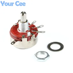 WTH118 1A Potentiometer 2W 220K Variable Resistor Resistance DIY Electronic