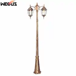 (H≈2.3M)European Outdoor Garden Light Waterproof Garden Villa Lawn Lamp Garden Engineering Special Wall Pillar Head Road Lamps