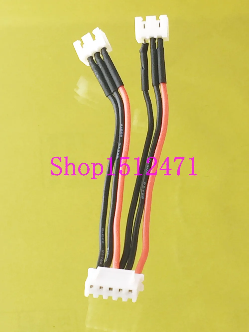 JST-XH 4S to 2*JST-XH 2S charger balance cable adapter for LiPo battery