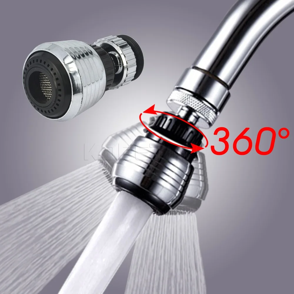 boyage 360 Rotate Kitchen Faucet Water Bubbler Swivel Head Adapter Water Saving Tap Connector Diffuser Multifunctional Faucet