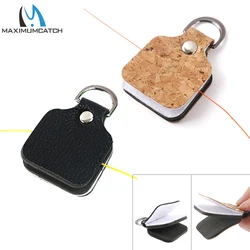 Maximumcatch 2/3 in 1 Fly Fishing Leader Straightener and Line Cleaner PU Leather Outdoor Fishing Tool