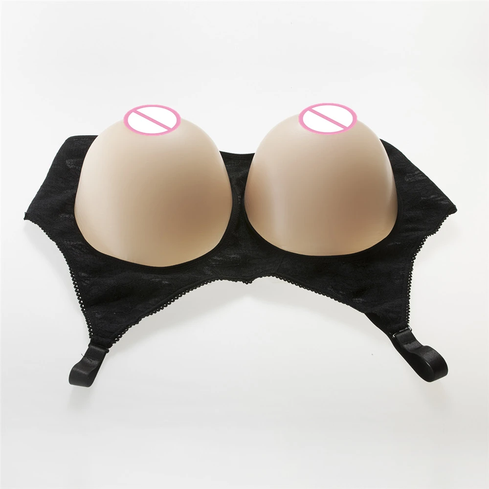 Bra Breast Suit 3600g/Pair Huge Artificial Breast Crossdresser Silicone Breast Forms For Men Fake Breast Boobs Enhancer CD