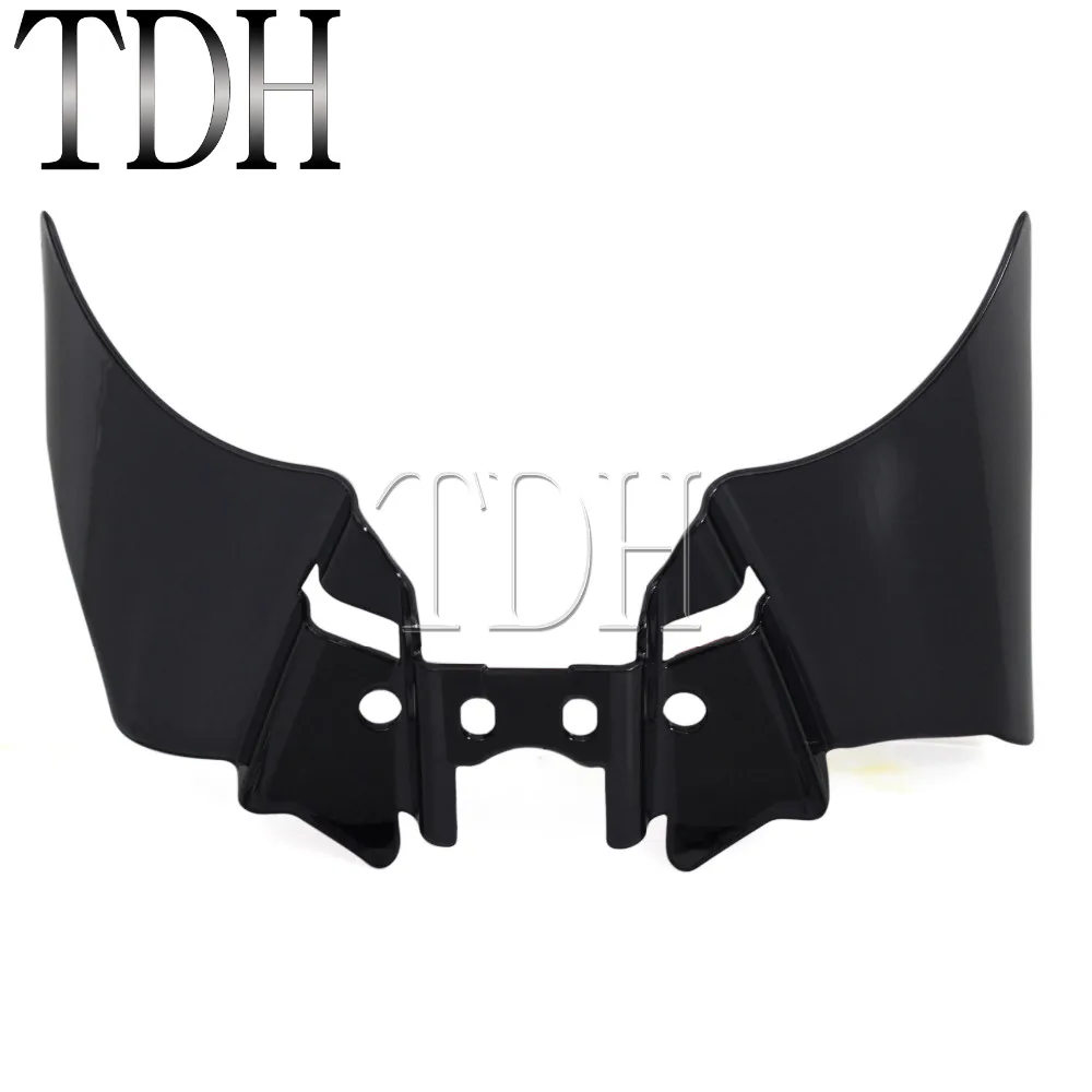 

Motorcycle Black Saddle Shields Air Heat Deflector For Harley Dyna FXD/FXDWG 1999-2016