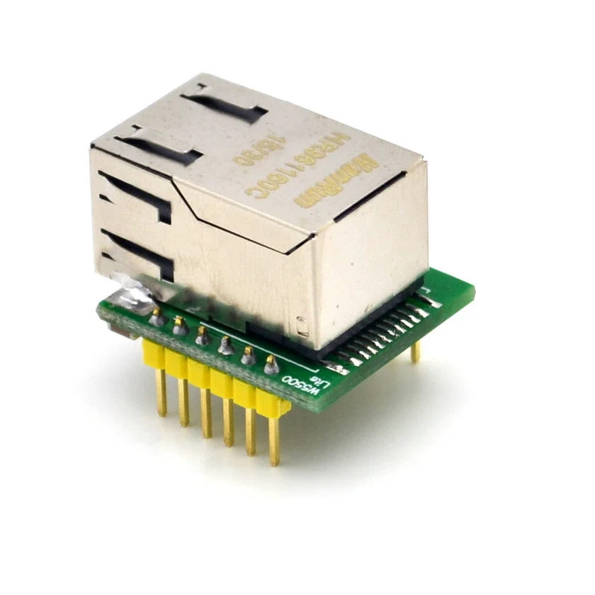 

10pcs W5500 Module SPI to LAN/ Ethernet Converter Exceed W5100W5200 USR-ES1 TCP/IP Protocol Stack