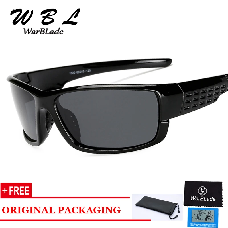 

WarBLade 2019 New Polarized Sunglasses For Men Vintage Mirror Coating Driver Anti-glare Sun Glasses 100% UV400 Goggles Eyewears