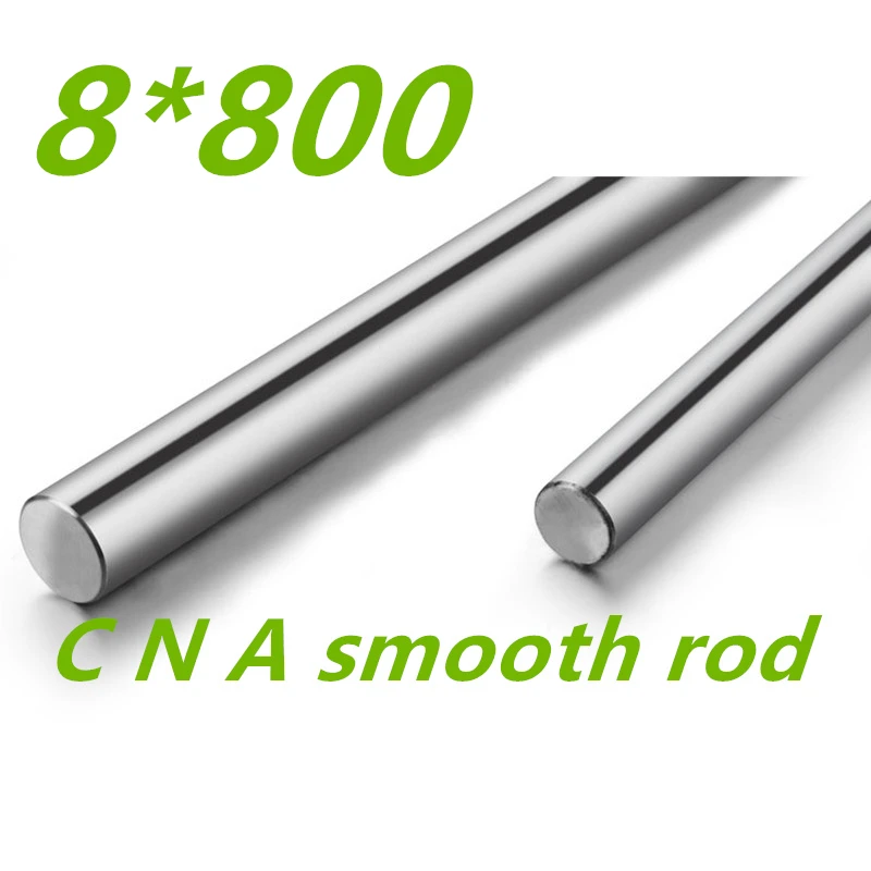 

Free shipping 8mm linear shaft 800mm cnc linear rail 8mm rod shaft