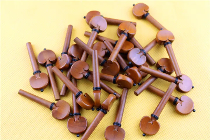 

20 pcs High quality Violin Pegs Jujube wood Violin Tuning Pegs 4/4 full size