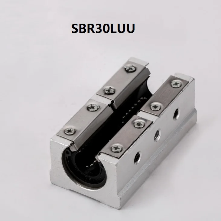 

10pcs/lot SBR30LUU Long Type 30MM Pressing plate type Linear case Linear open type slide unit linear guide cnc router