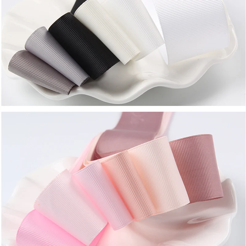 Grosgrain Ribbon 100% Polyester 6 9 16 25 38 50 MM 1/4\