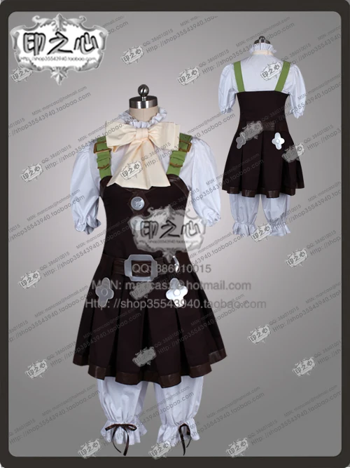 

Iris Watson Cosplay Costume with socks and gloves 110